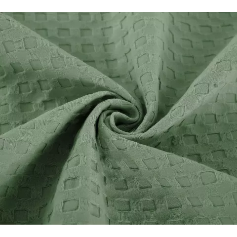 Халат вафельный унисекс "Relax" (оливковый)