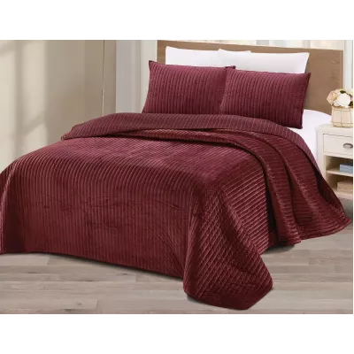 Покрывало Sofi De Marko “Вельмонт” (бордо), 230x250