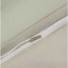 Комплект постельного белья Karteks "Сатин однотонный комбинированный" SK-020, евро