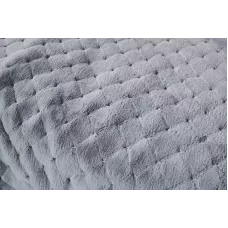 Плед-покрывало Sofi de Marko “Бернард” (светло-серый), 160x220