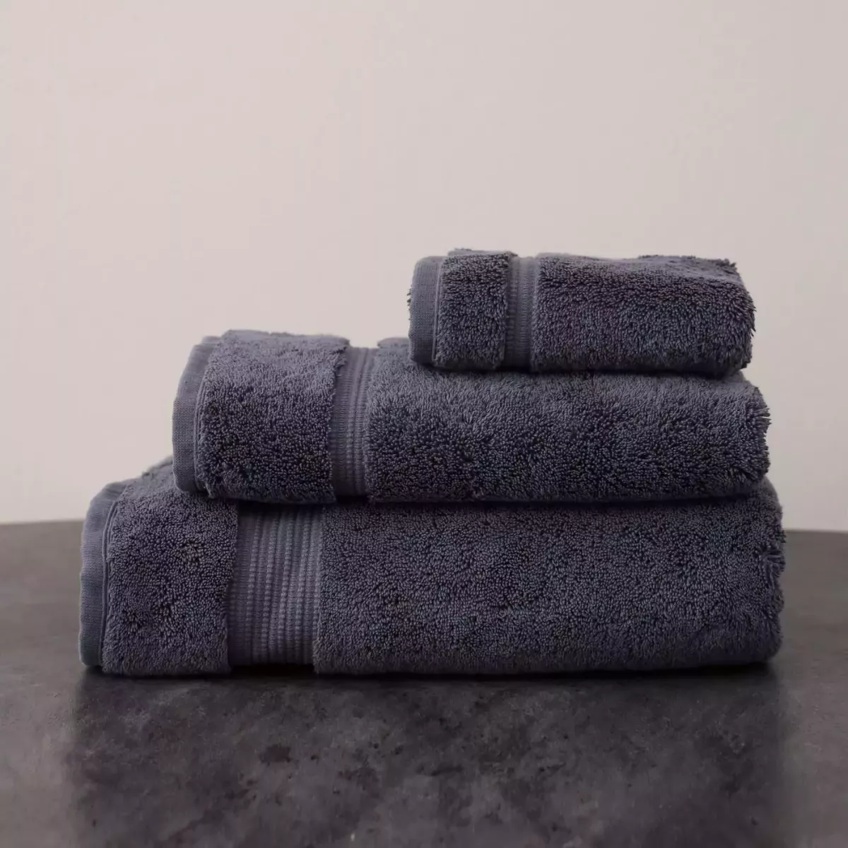 Махровое полотенце для лица Sofi De Marko “Damaris” (синее), 50x90