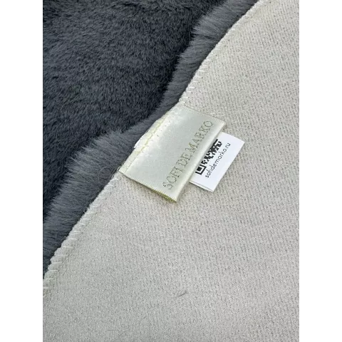 Коврик плюшевый Sofi De Marko (антрацит), 80х120