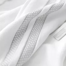 Махровое банное полотенце Verossa “Reticolo” (белый), 70х140