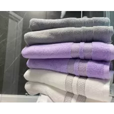 Махровое банное полотенце Verossa “Reticolo” (белый), 70х140