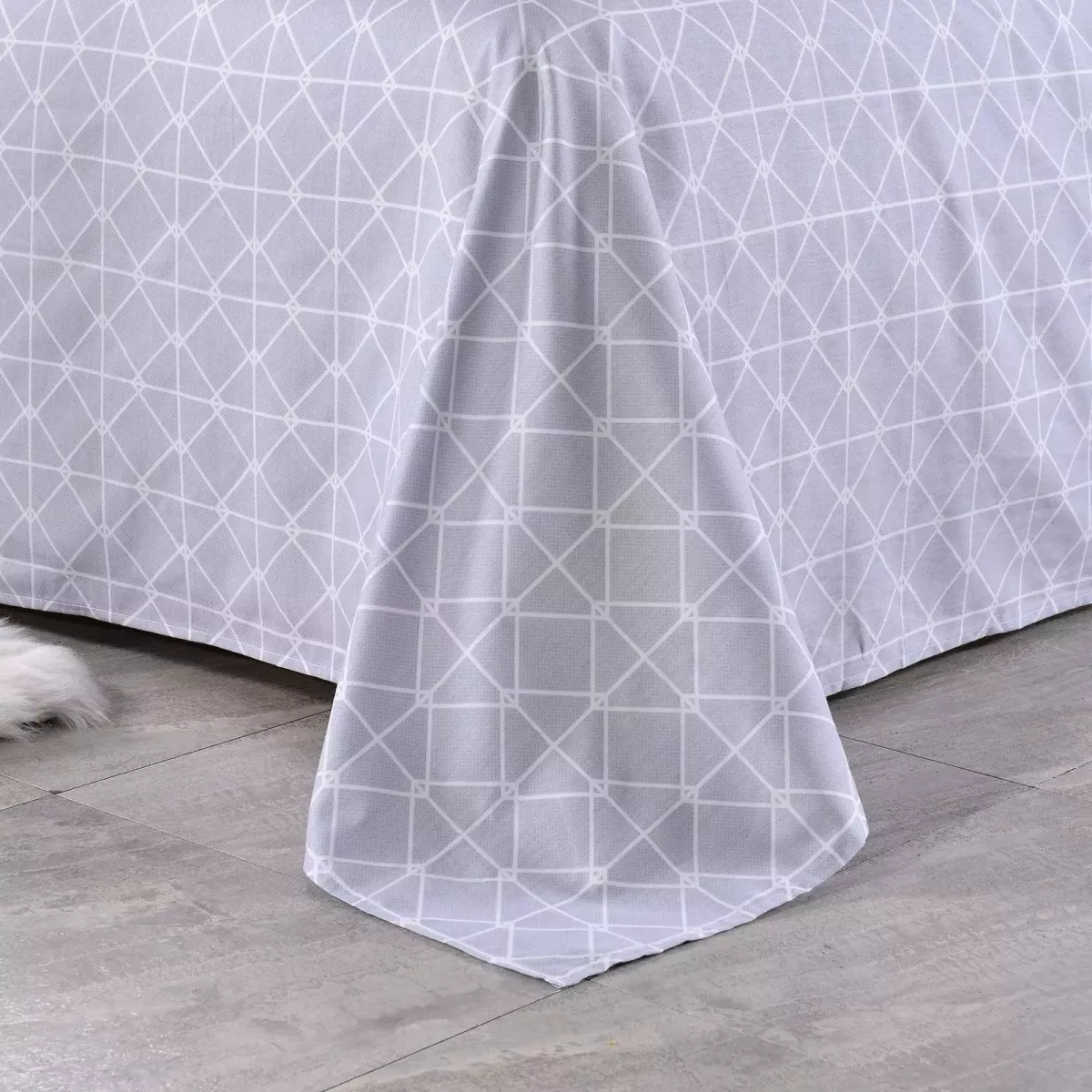 Комплект постельного белья Sofi De Marko “Веселые тучки” (голубые), 1.5 спальный