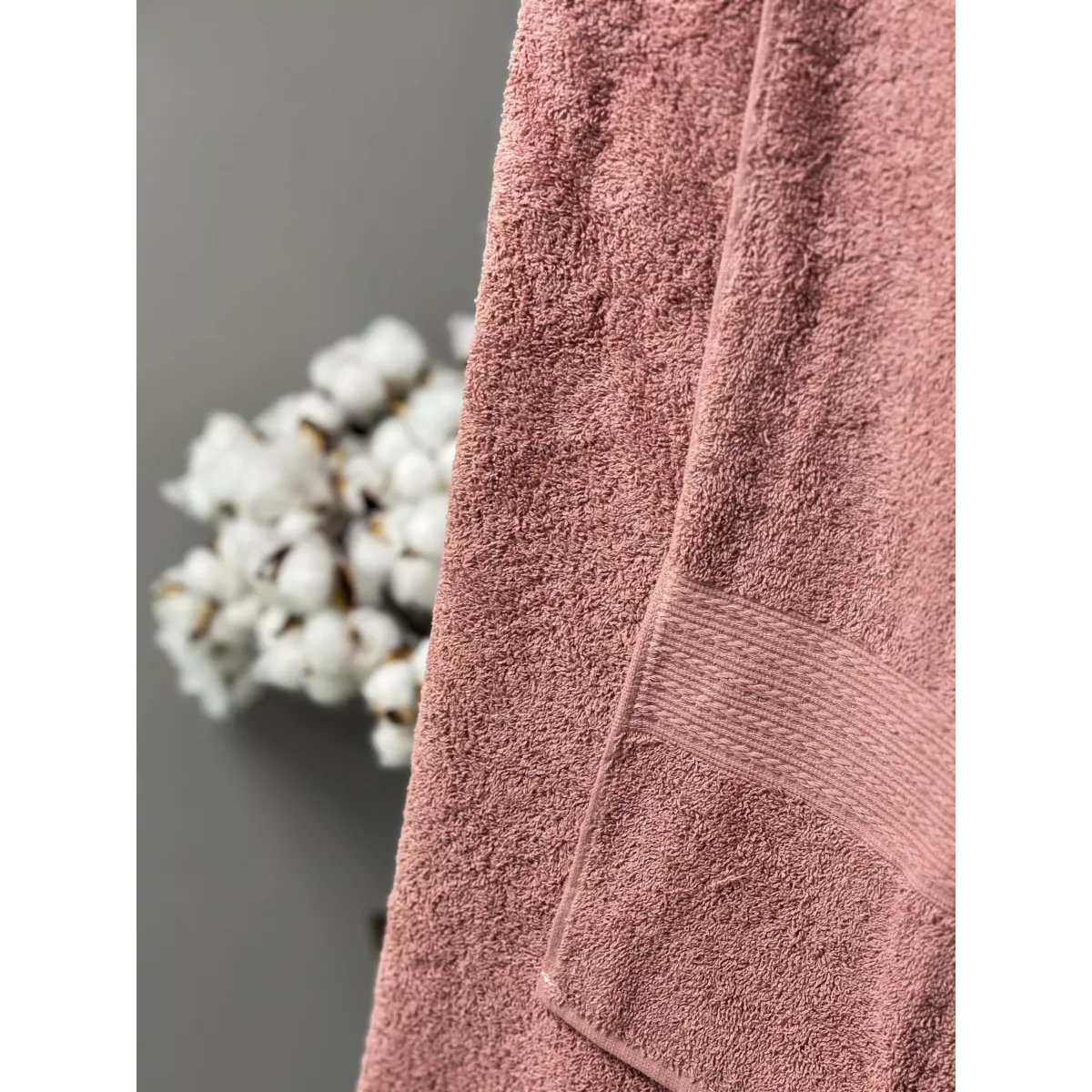 Махровое полотенце Туркмения (светло-коричневый), 50х90