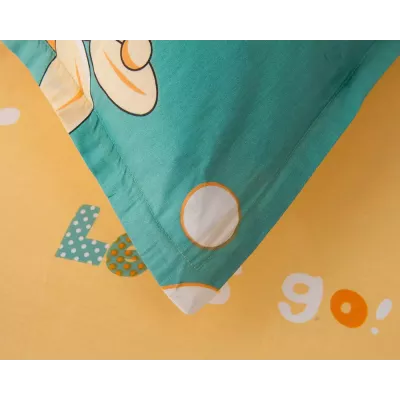 Комплект постельного белья Sofi De Marko “Giraffe” (синий), 1.5 спальный