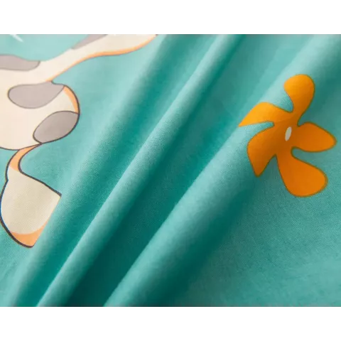 Комплект постельного белья Sofi De Marko “Giraffe” (синий), 1.5 спальный