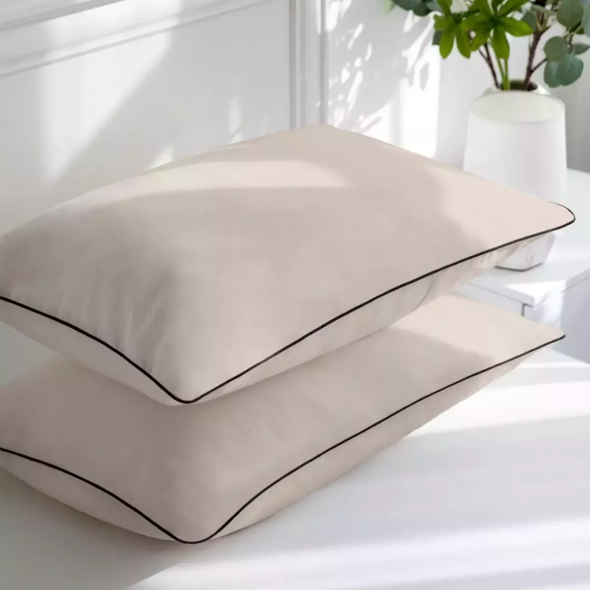 Набор наволочек "Soft Silver" Песчаный берег, 50х70