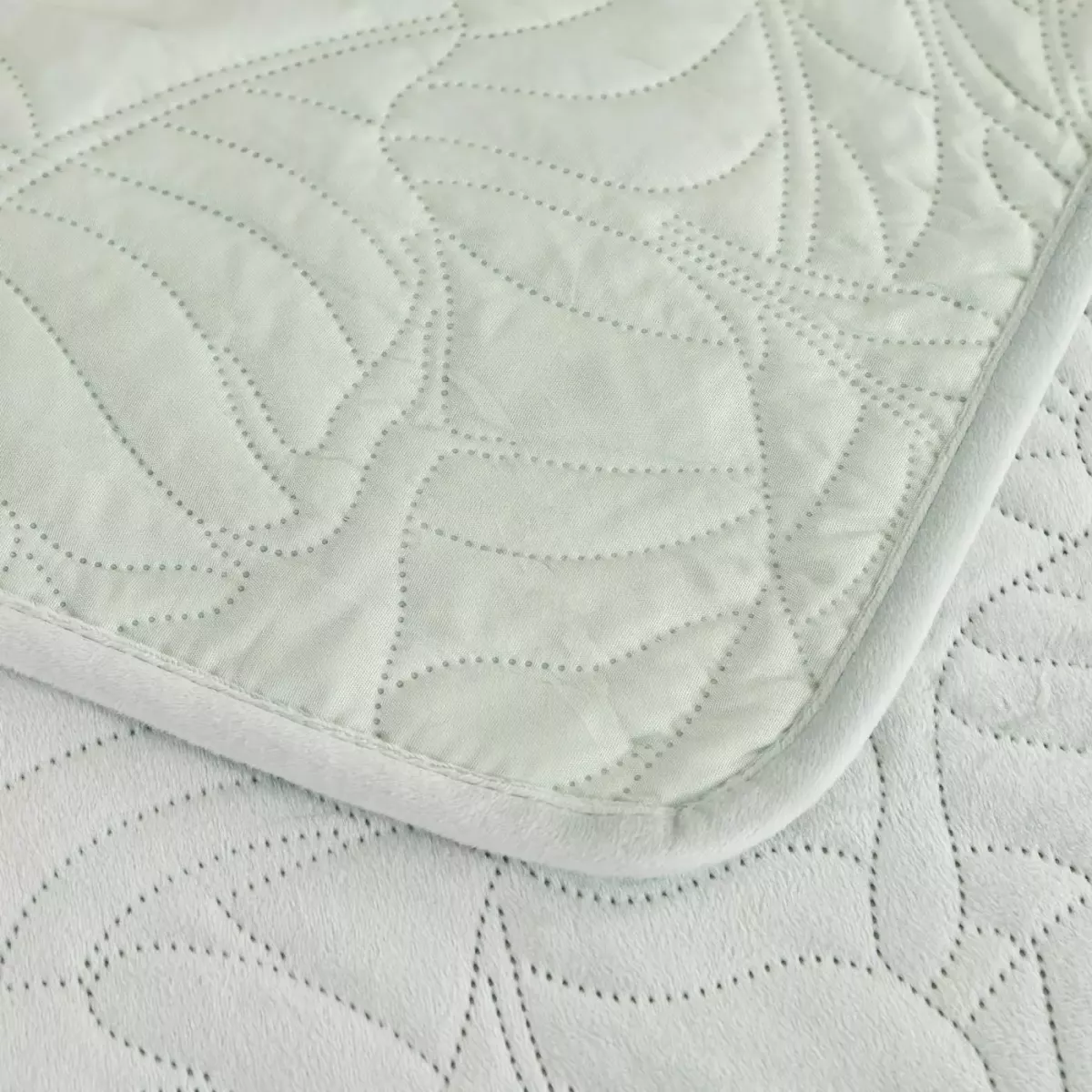 Велюровое покрывало Sofi De Marko “Мелисса” (ментол), 240x260