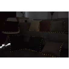 Декоративная наволочка Sofi De Marko "Flash" (черная), 45х45