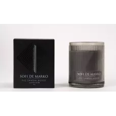 Свеча ароматическая большая Sofi De Marko "Fig Sandalwood" (500гр), 1 шт