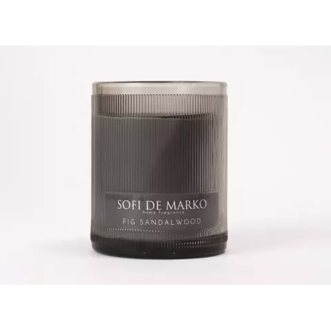 Свеча ароматическая большая Sofi De Marko "Fig Sandalwood" (500гр), 1 шт