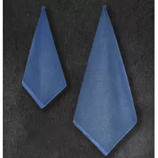 Махровое полотенце Sofi De Marko “Diamond” (синее), 50x90