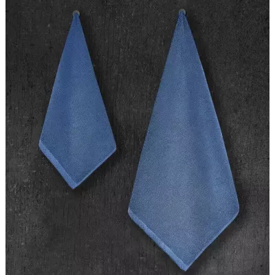 Махровое полотенце Sofi De Marko “Diamond” (синее), 50x90