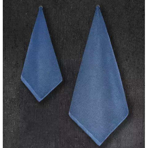 Махровое полотенце Sofi De Marko “Diamond” (синее), 50x90