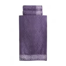 Махровое полотенце Самойловский текстиль “Толедо” (Баклажан), 33х70