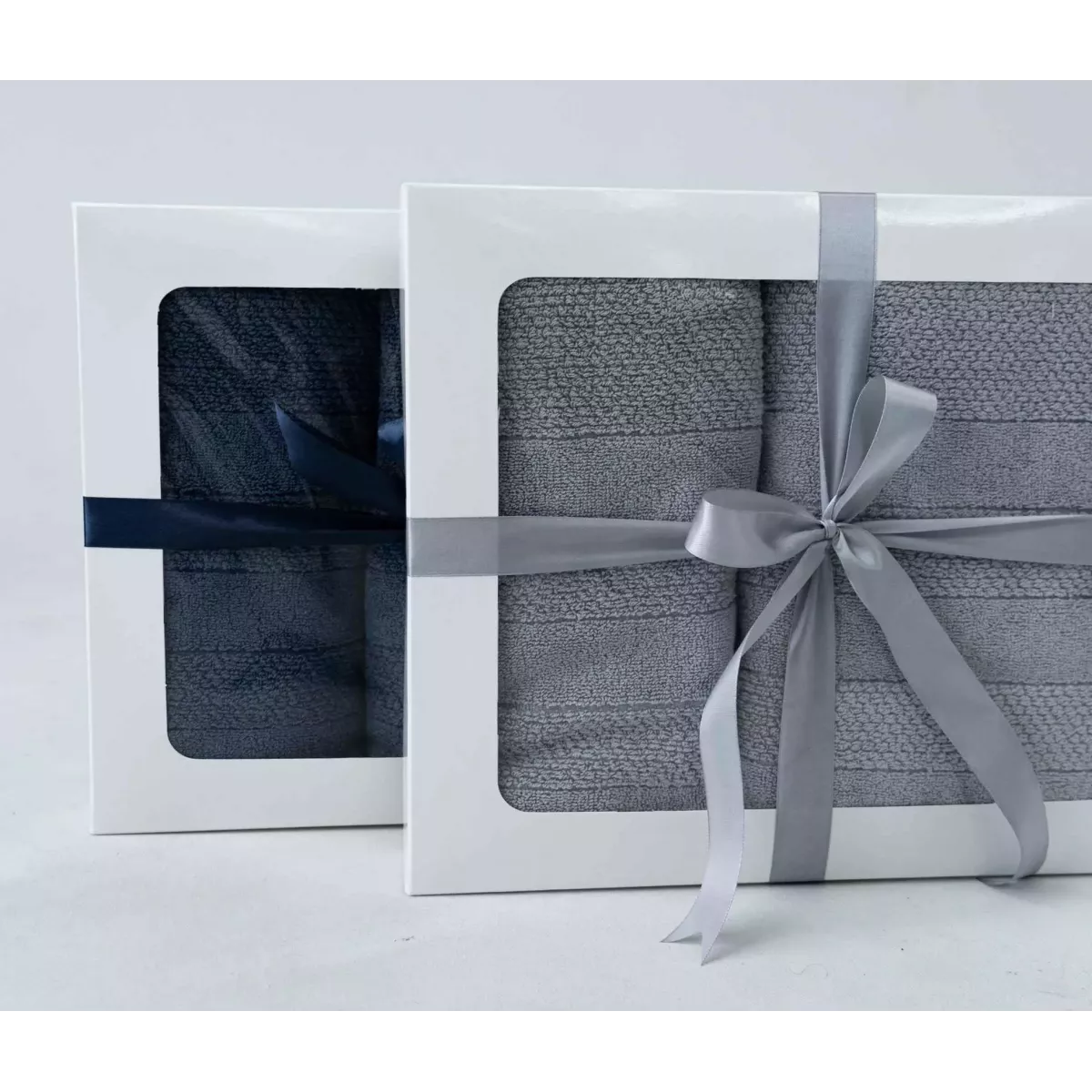 Махровое банное полотенце Verossa “Milano” (пудрово-голубой), 70х140