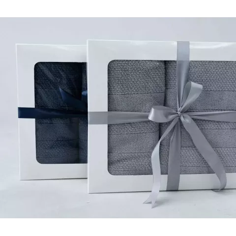 Махровое банное полотенце Verossa “Milano” (пудрово-голубой), 70х140