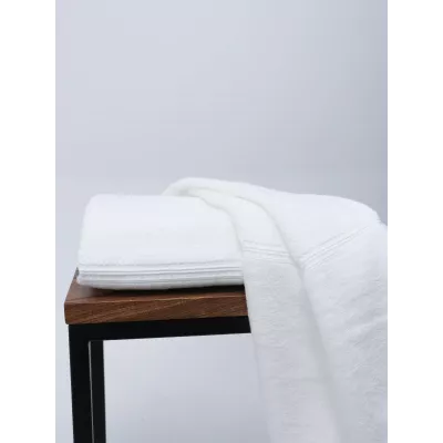 Махровое полотенце DonCotton “Lusso” (белый), 70х140