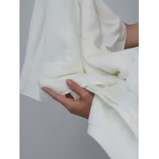 Махровое полотенце DonCotton “Lusso” (белый), 70х140