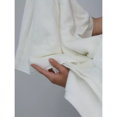 Махровое полотенце DonCotton “Lusso” (белый), 70х140