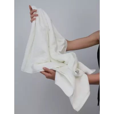 Махровое полотенце DonCotton “Lusso” (белый), 70х140