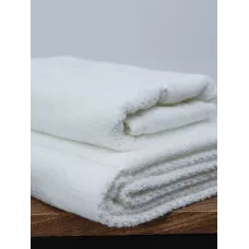 Махровое полотенце DonCotton “Lusso” (белый), 70х140