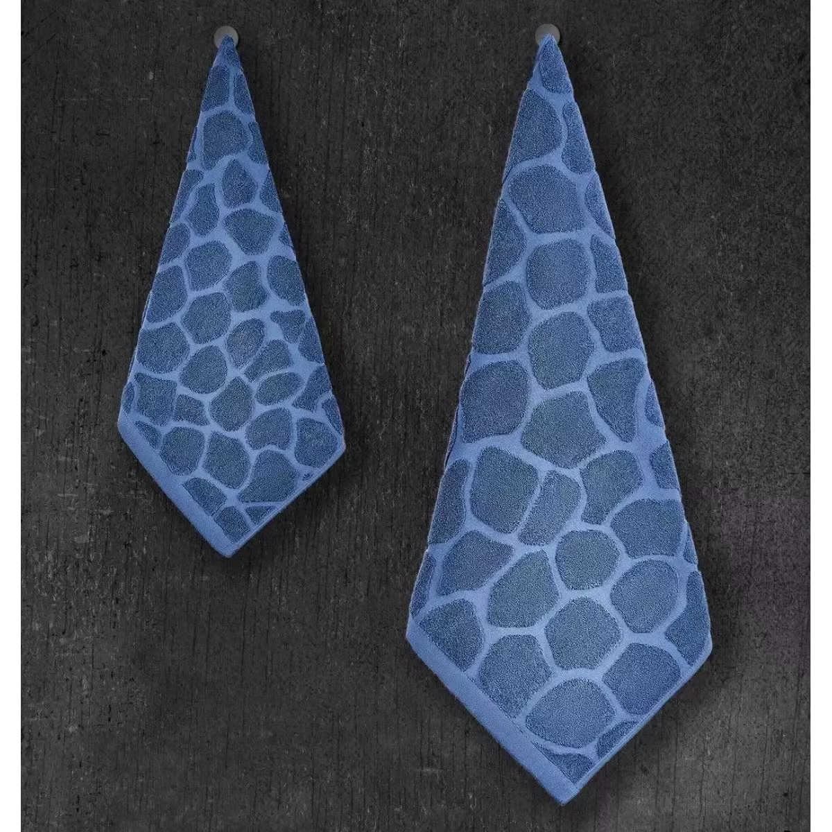 Махровое полотенце Sofi De Marko “Mari” (синее), 50x90