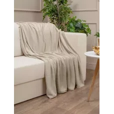 Плед Texrepublic “Absolute” flannel (бежевый), 150x200