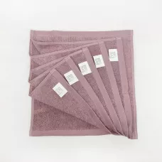 Комплект полотенец Sofi de marko “Бруна” (пепел роза), 30x30 (6 шт)