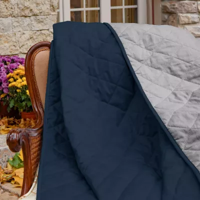 Одеяло-покрывало Verossa (Twilling blue/graphite), 220х240