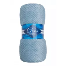 Плед Absolute Deco “Ромбики” (голубой), 150x200