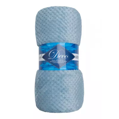 Плед Absolute Deco “Ромбики” (голубой), 150x200