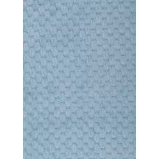 Плед Absolute Deco “Ромбики” (голубой), 150x200