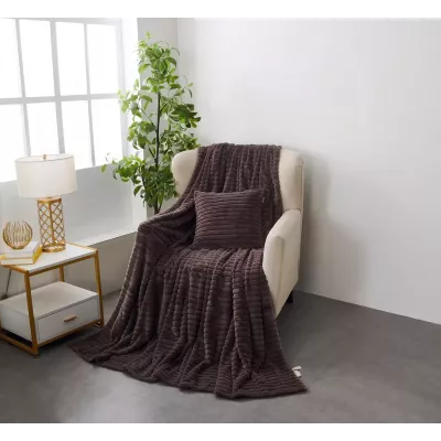 Плед-покрывало Sofi de Marko "Орландо" (кофе), 220х240