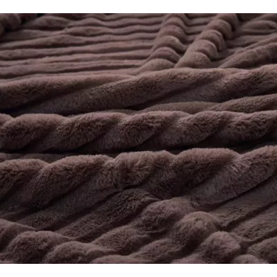 Плед-покрывало Sofi de Marko "Орландо" (кофе), 220х240