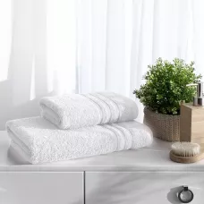 Махровое полотенце Самойловский текстиль “Верона” (белый), 70х140