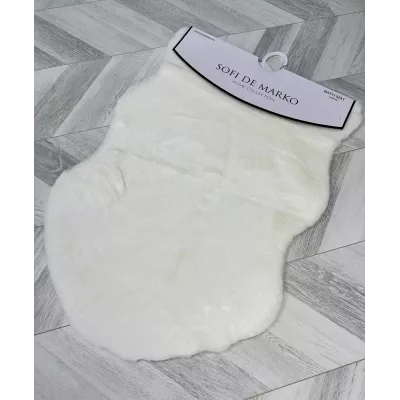 Коврик плюшевый Sofi De Marko (белый), 60х90