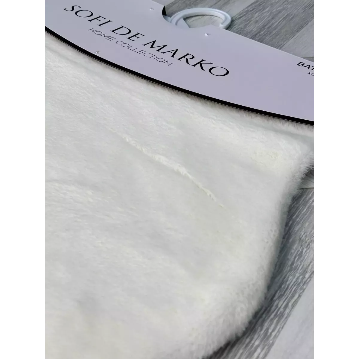 Коврик плюшевый Sofi De Marko (белый), 60х90