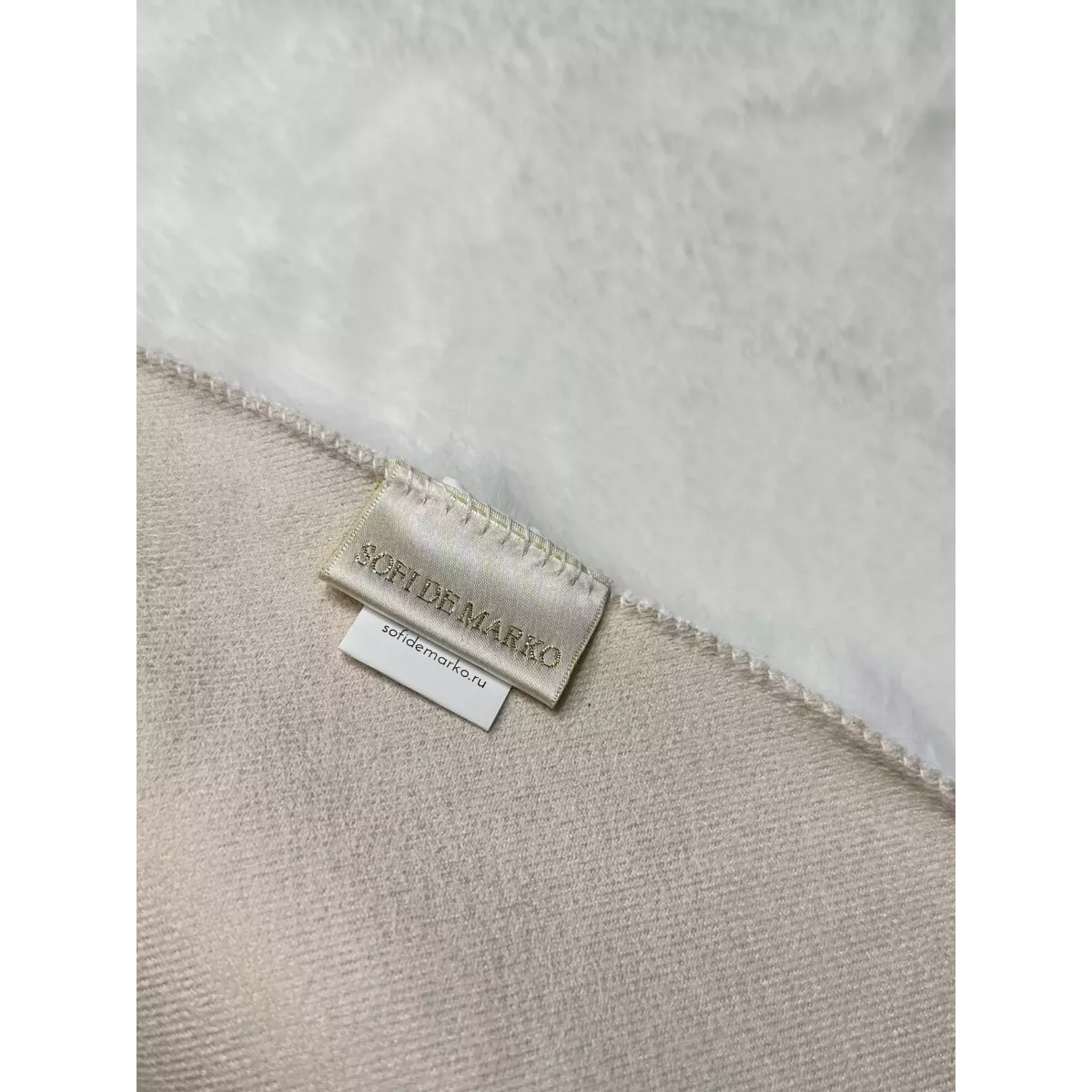 Коврик плюшевый Sofi De Marko (белый), 60х90