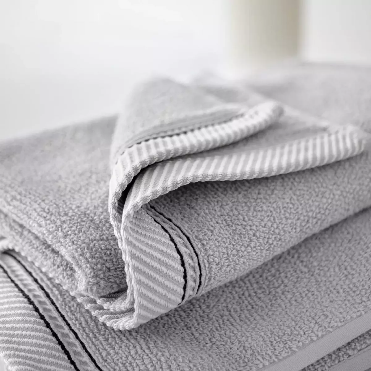 Махровое полотенце Verossa “Fjord” (Холодный-серый), 50х90