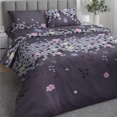 Комплект постельного белья Самойловский текстиль “Незабудка”, семейный