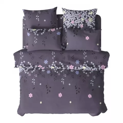 Комплект постельного белья Самойловский текстиль “Незабудка”, семейный