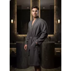 Халат мужской махровый Sofi de Marko "Дориан" (антрацит)