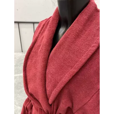 Халат махровый “Parachute” Унисекс (бордо)