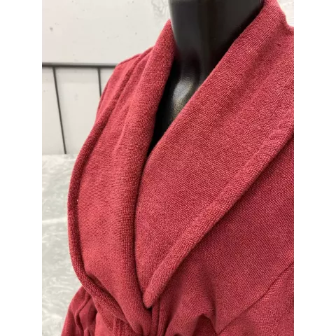 Халат махровый “Parachute” Унисекс (бордо)