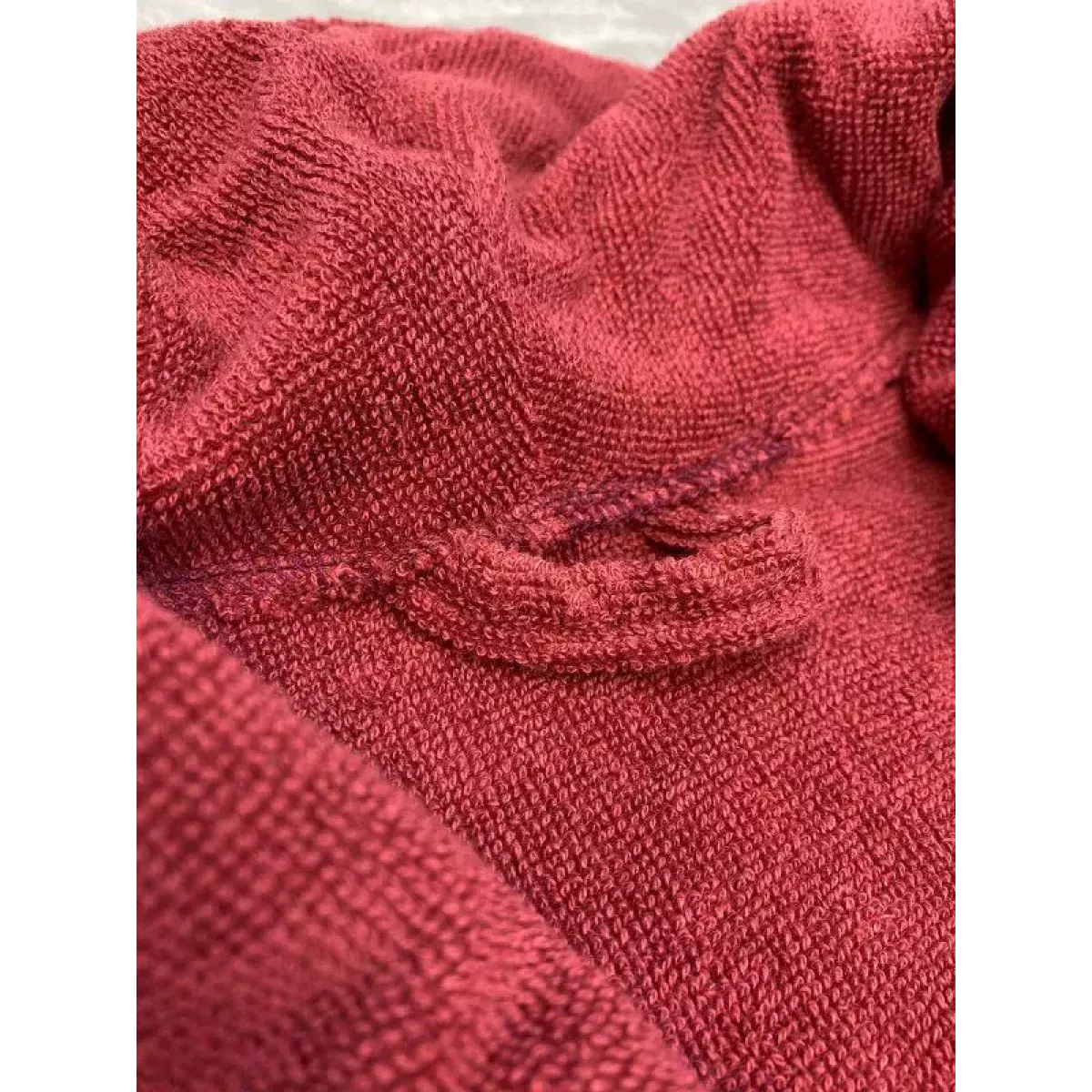 Халат махровый “Parachute” Унисекс (бордо)