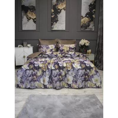 Комплект с одеялами KAZANOV.A "Монро" египетский хлопок (бежевый), евро