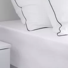 Простыня "Soft Silver" Альпийский снег, 236х270